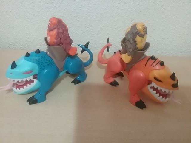 mutant busters Titan cycklop y Titan horror Kall