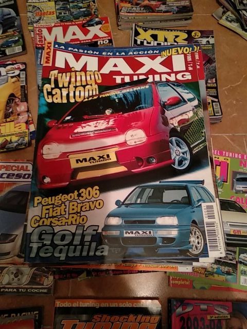 80 revistas Tuning,Maxi Tuning 52 del 1 al 46 de segunda mano por 45 ...