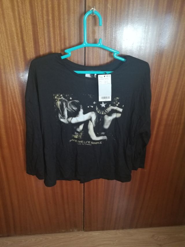 Camiseta media manga. Talla L. Mango Collection