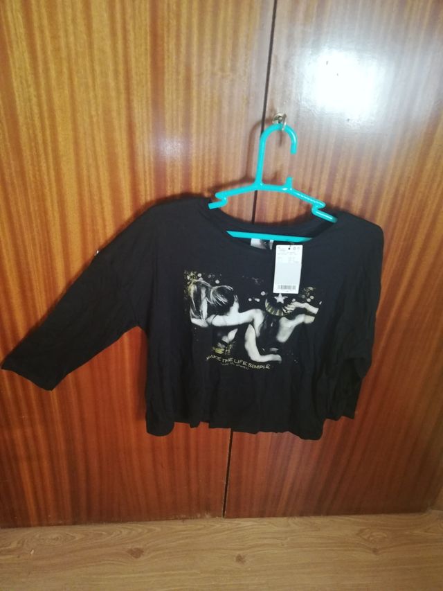 Camiseta media manga. Talla L. Mango Collection