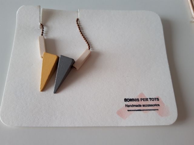 Collar largo artesanal