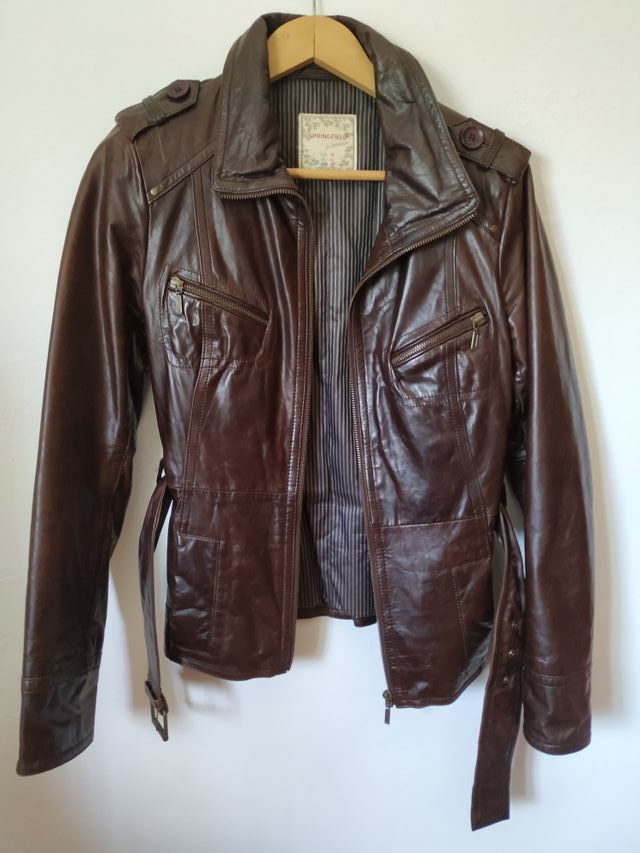 código promocional varios diseños Precio 50% Chaqueta piel Springfield M (38) de segunda mano por 25 € en ... código promocional varios diseños Precio 50% Chaqueta piel Springfield M (38) de segunda mano por 25 € en ...