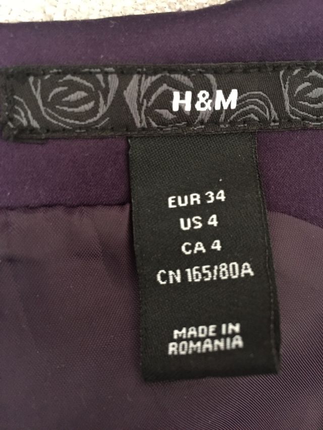 vestido H&M talla 34