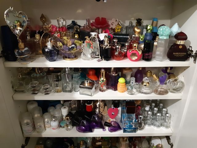 profumi vuoti, bottiglie
