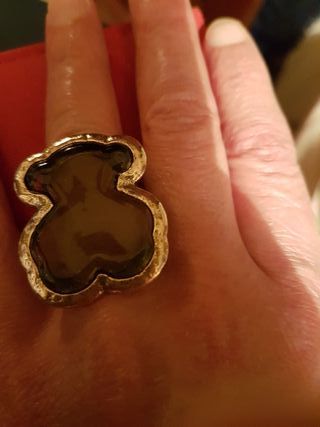 anillo duna oro tous