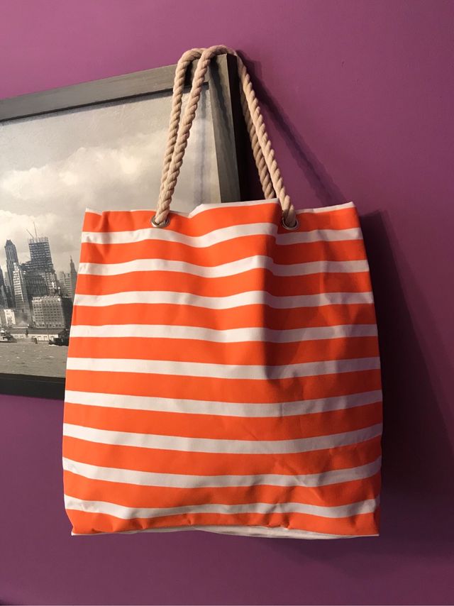 mejores zapatos Super barato varios colores Bolso / bolsa playa grande lona de segunda mano por 7 € en ... mejores zapatos Super barato varios colores Bolso / bolsa playa grande lona de segunda mano por 7 € en ...