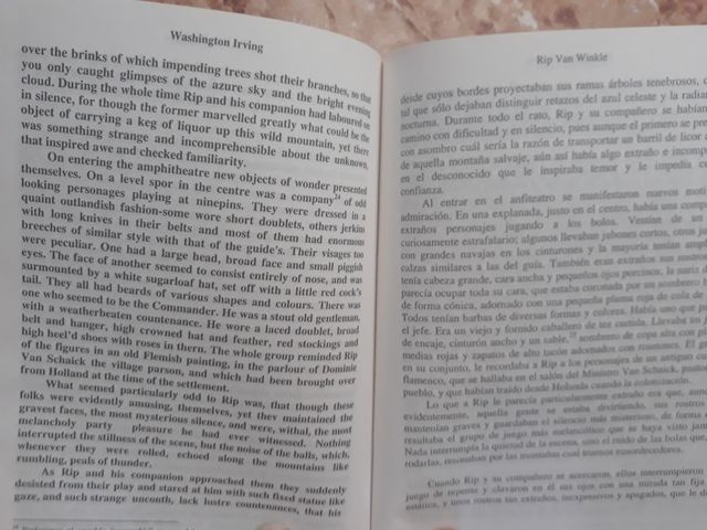 Libros Bilingües Inglés-Español