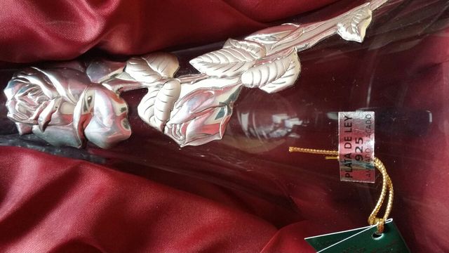 Juego Licor plata y cristal