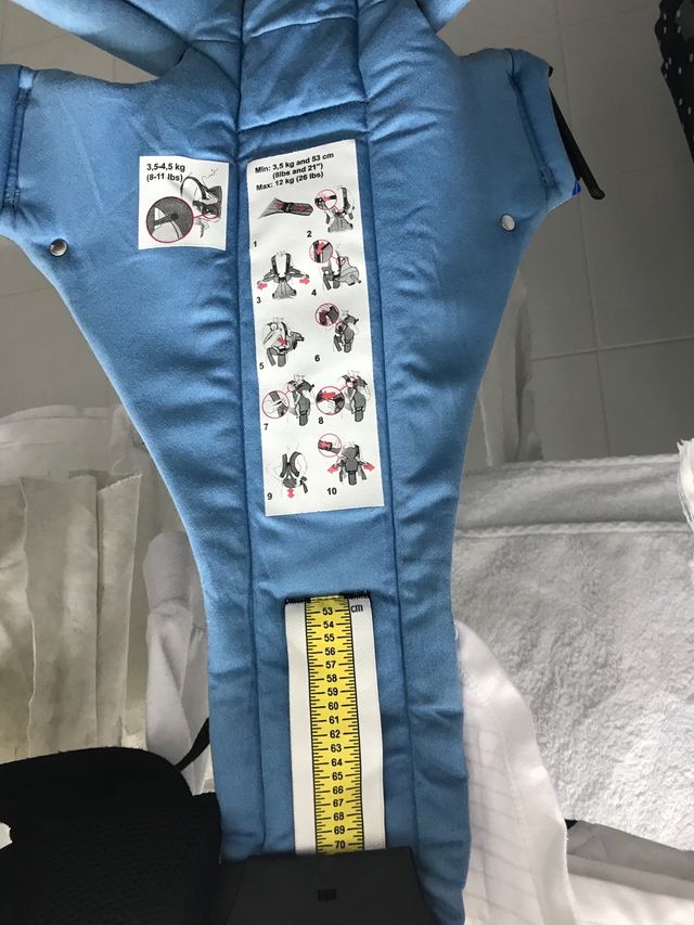 Baby Björn Porta bebes desde 3,5 kg hasta 12kg