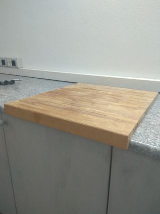 Encimera de madera de segunda mano en WALLAPOP