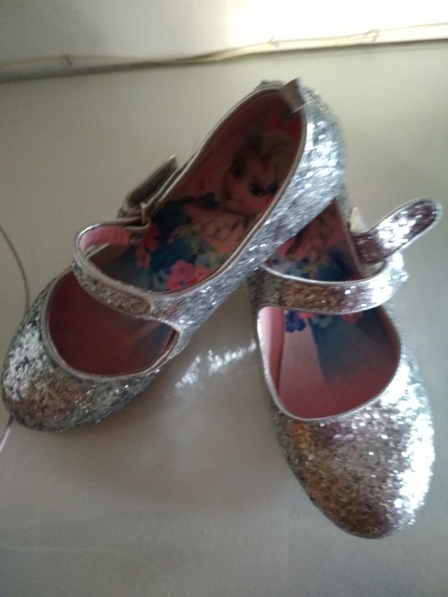 Zapatos niña brillantes