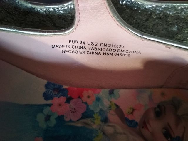 Zapatos niña brillantes