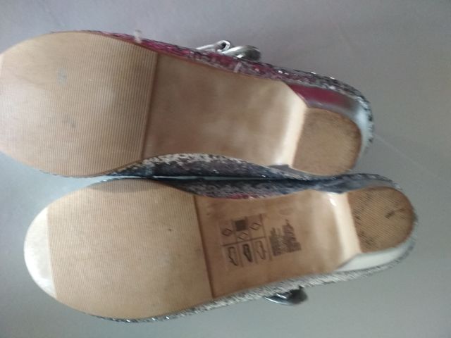 Zapatos niña brillantes