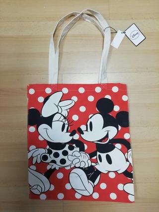 BOLSO BOLSA MINNIE ALGD 100% ESTRENAR - PRIMARK de segunda mano por 7 EUR  en Teis en WALLAPOP