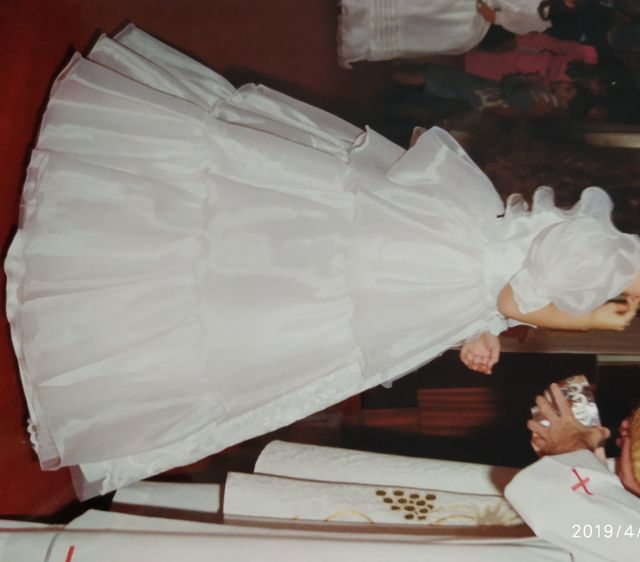 vestido comunión