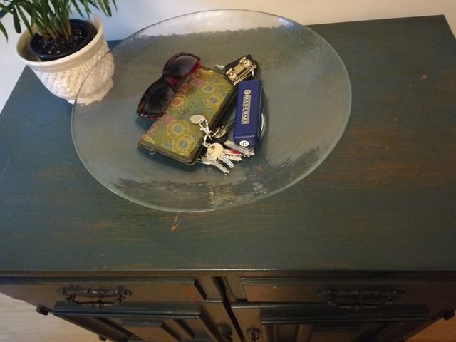 Plato de Cristal - Vacía Bolsillos