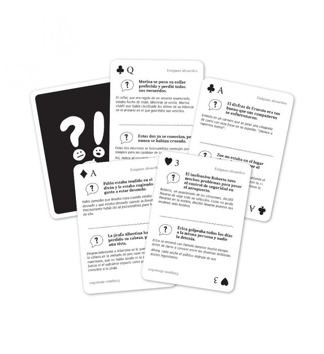 JUEGO ENIGMAS ABSURDOS ((NUEVO))