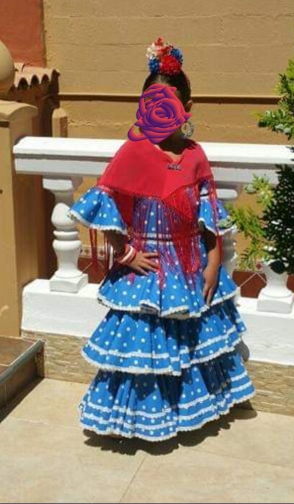 trajes de flamenca "niña"