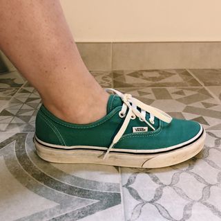 vans azul turquesa