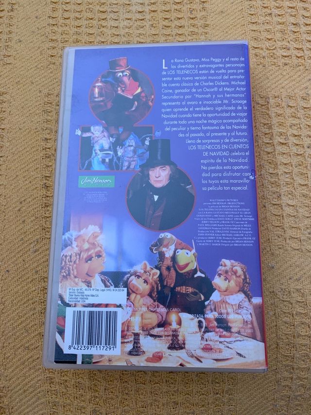 Teleñecos en Cuento de navidad VHS