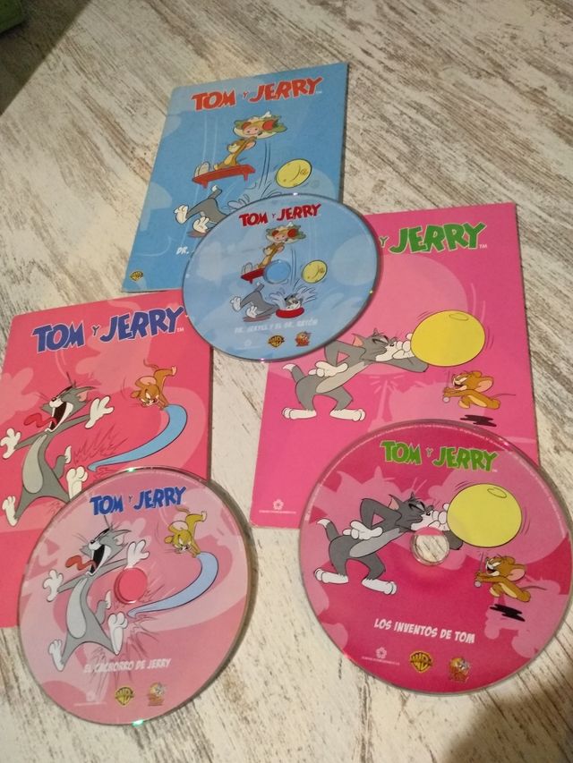 DVD dibujos Tom y jerry