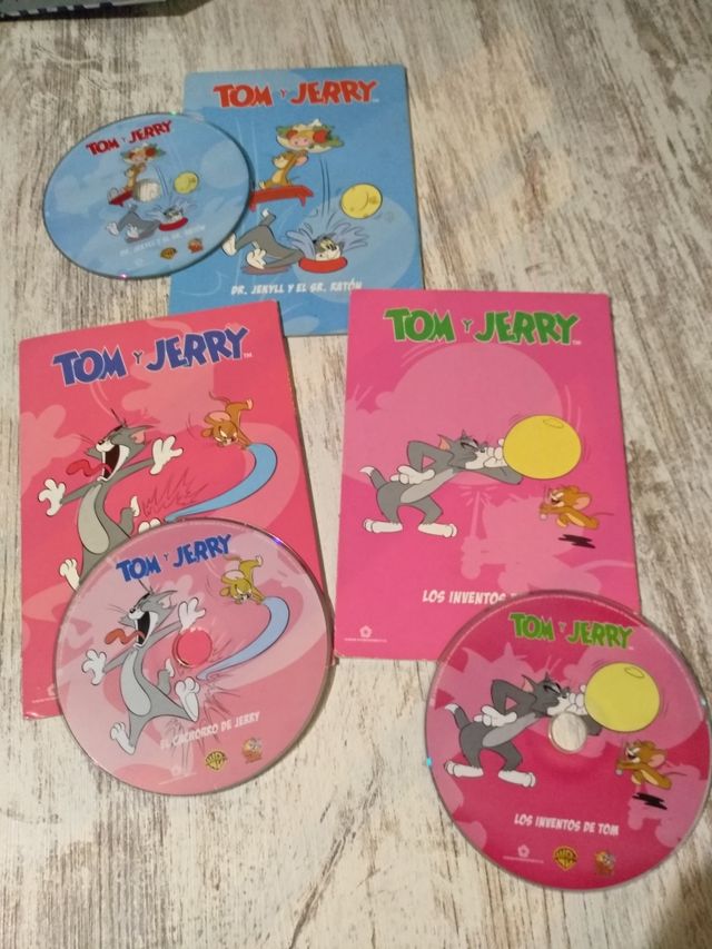 DVD dibujos Tom y jerry