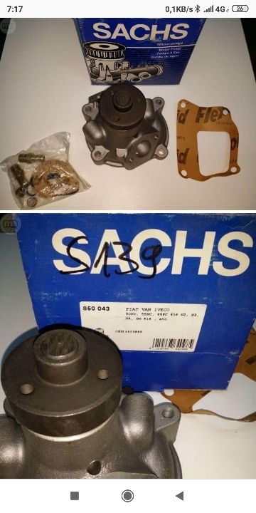 bomba agua Iveco y fiat