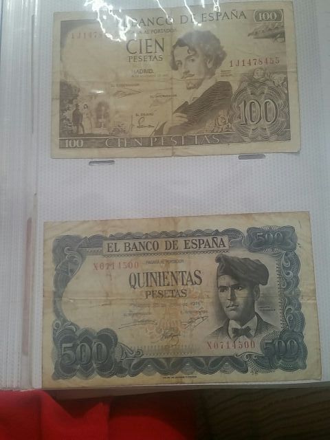 lote de billetes