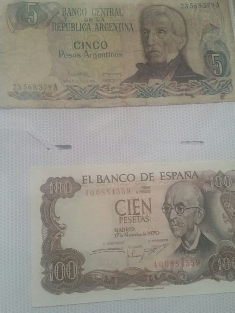 lote de billetes