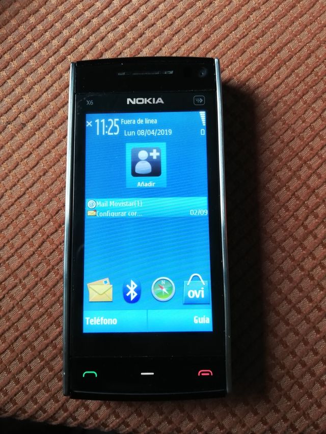 Móvil X6 00 8GB segunda mano