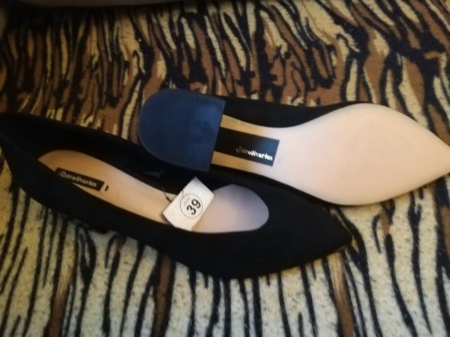 zapatos de tacon sin estrenar.