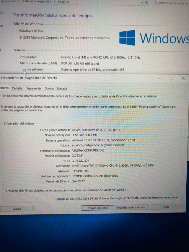 Portátil Asus Rog "REPUBLIC OF GAMERS"