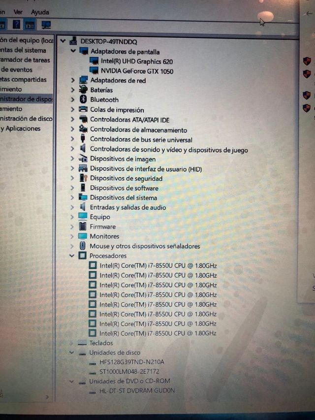 Medion Erazer Intel Core i7 GTX1050