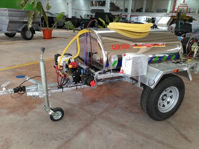 Remolque sulfatar 600-800-1000 l acero inoxidable