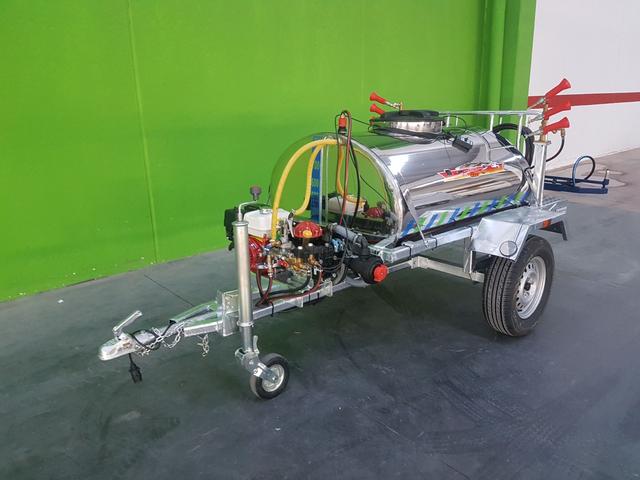 Remolque sulfatar 600-800-1000 l acero inoxidable