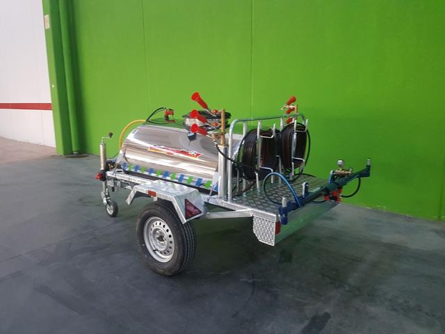Remolque sulfatar 600-800-1000 l acero inoxidable
