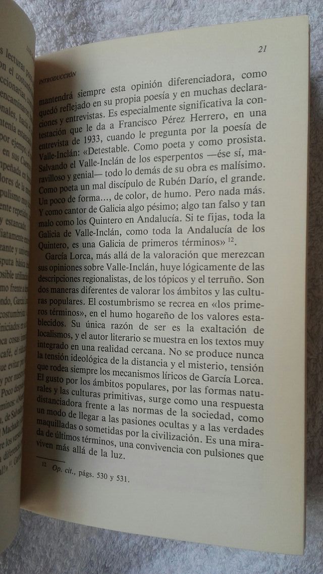 Poema del cante Jondo. Federico G. Lorca