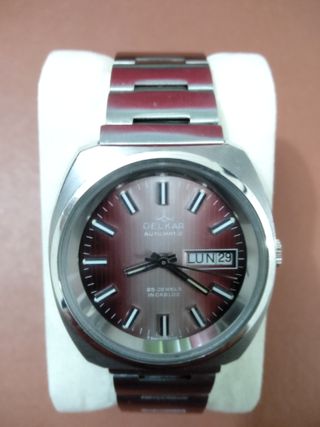 Detalles de NOS NEW Delkar 17 rubis manual cuerda vintage watch reloj women mujer NOS Detalles de NOS NEW Delkar 17 rubis manual cuerda vintage watch reloj women mujer NOS