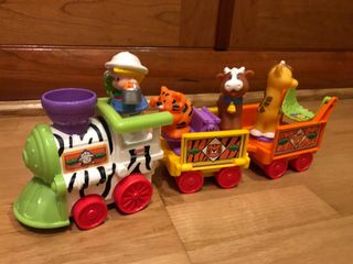 tren de animales fisher price