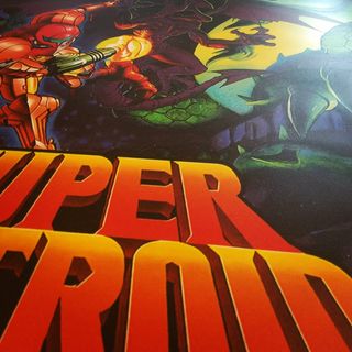 Lona gigante METROID