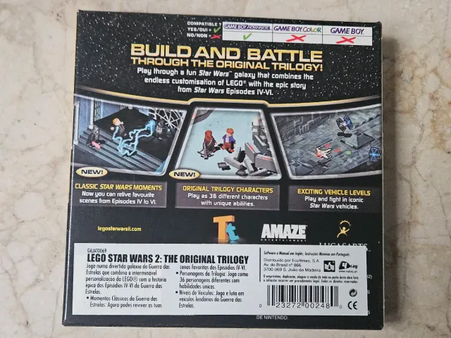 Nintendo GBA juego star wars