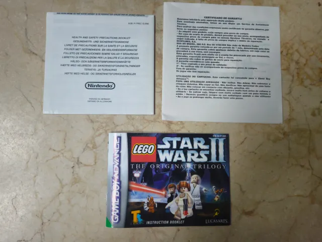 Nintendo GBA juego star wars