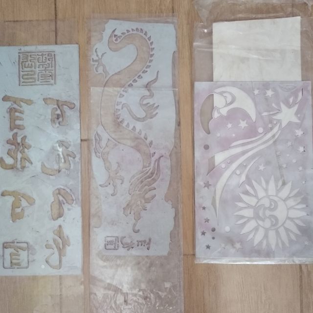 PLANTILLAS PARED +PEGATINA DECORACION