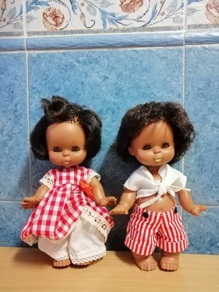 muñecos antiguos de famosa