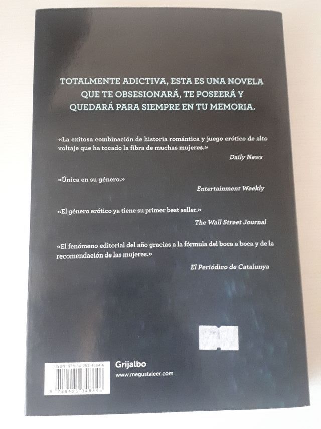 Libro cincuenta sombras más oscuras