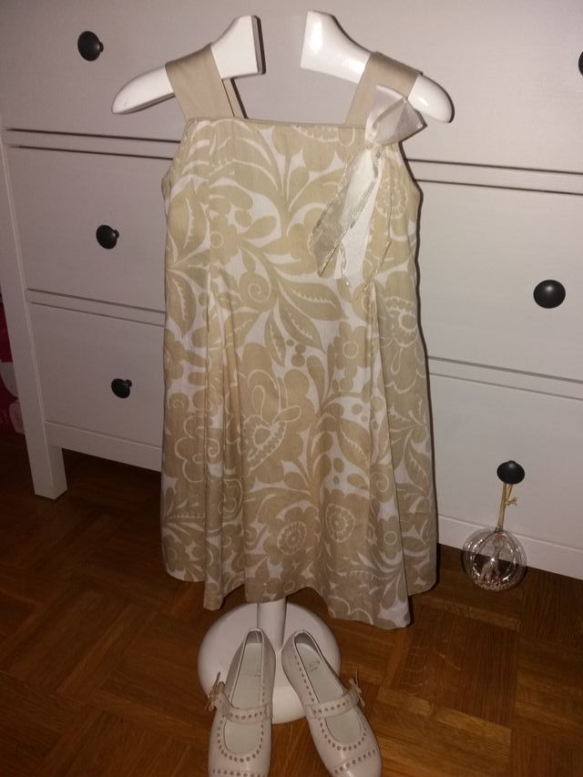 Vestido niña ceremonia Nanos T4-5