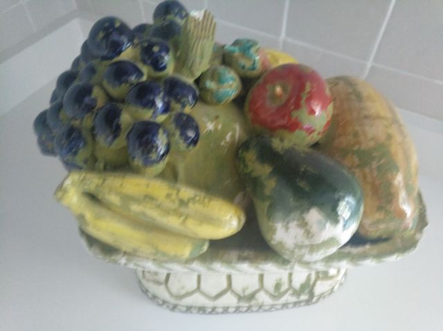 Frutero de ceramica