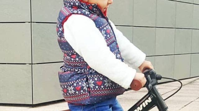 CHALECO BEBÉ NIÑA REVERSIBLE