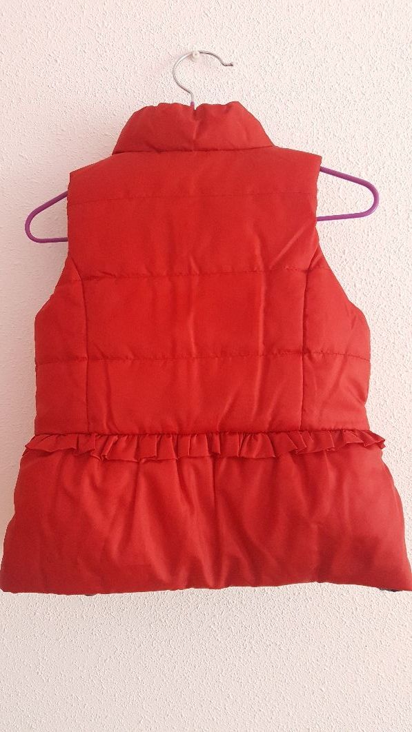 CHALECO BEBÉ NIÑA REVERSIBLE