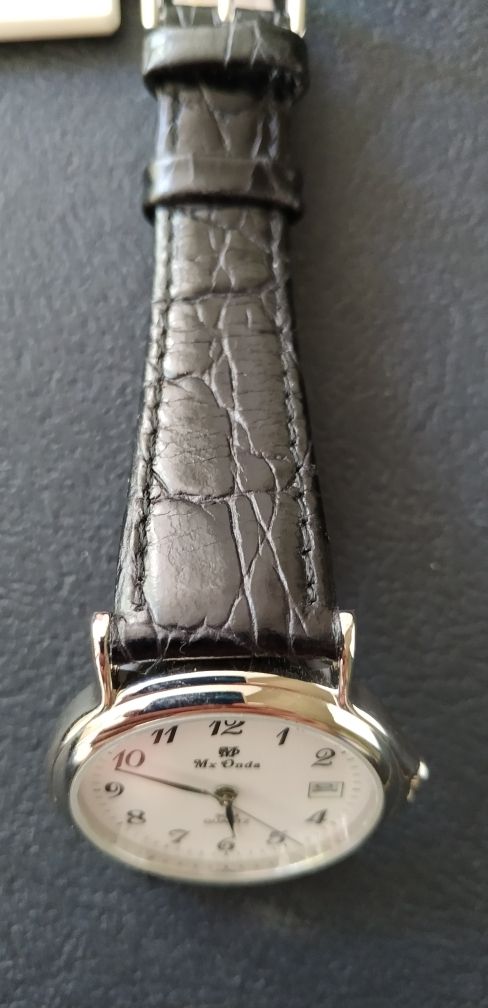 RELOJ CABALLERO CLÁSICO NUEVO SUISSE MADE MX ONDA